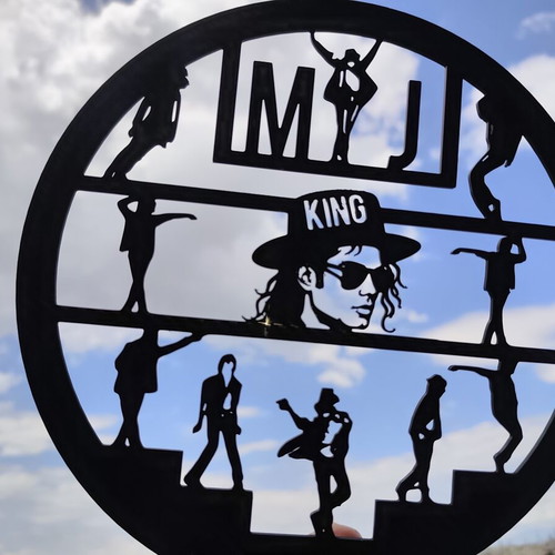 Michael Jackson 3D printed decorative stand new