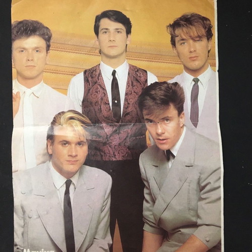 Spandau Ballet Rogel Taylor 1980 poster in good condition with small tear