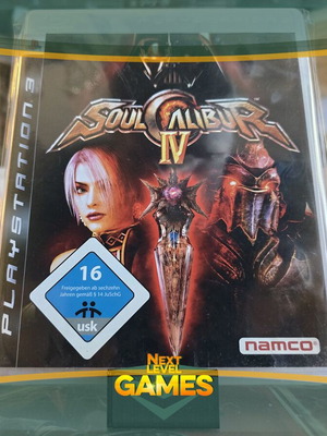 SoulCalibur IV PlayStation 3 game like new, fighting genre