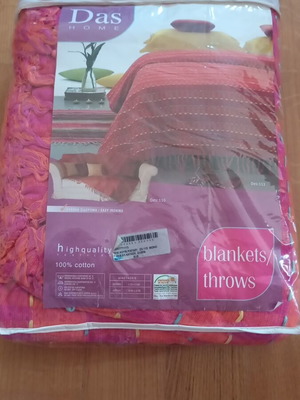 Das Throw Blanket new 1.70x2.60 m