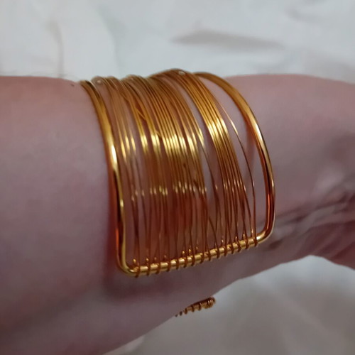 Bracelet wide yellow gold GC Accessories like new