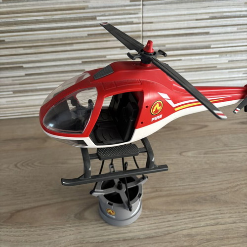 Playmobil 5617 Wildfire Firefighting Helicopter used