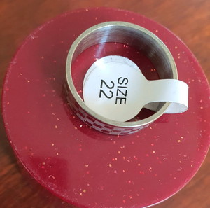 Ανδρικό δαχτυλίδι Stainless Steel - Νούμερο 22