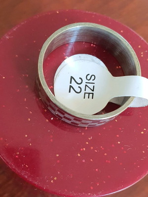 Ανδρικό δαχτυλίδι Stainless Steel - Νούμερο 22