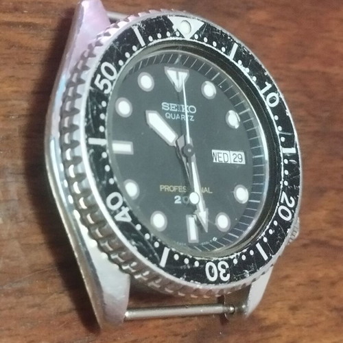 Seiko Professional 6458-6020 wristwatch used, 200m, JDM model