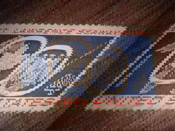ΓΡΑΜΜΑΤΟΣΗΜΑ ΑΜΕΡΙΚΑΝΙΚΑ 1960-70S STAMPED 10 TEM