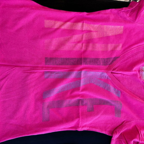 Nike women's athletic t-shirt used, size small, pink