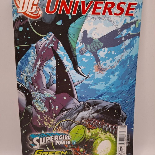 DC Universe #17 comic book used, Supergirl Power & Green Lantern