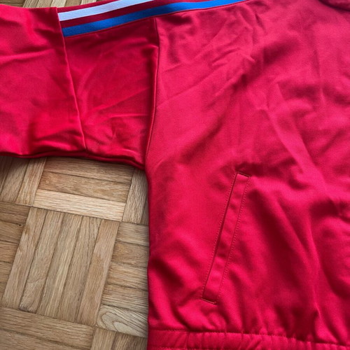 Adidas jacket set red, like new, size small