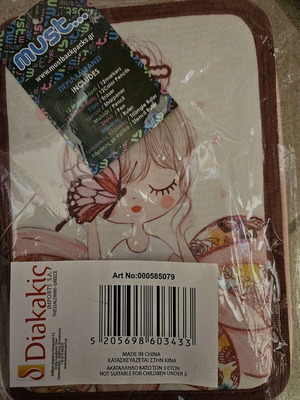 Brand new unused pencil case, double new and full.