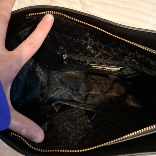 Roccobarocco shoulder bag new, authentic, black and white