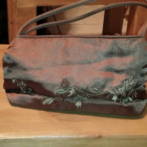 Satin bag used in good condition