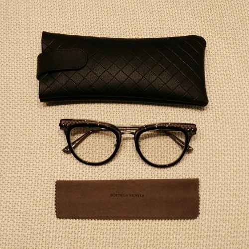 Bottega Veneta glasses new with prescription and sun lenses
