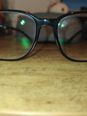 Emporio Armani eyeglasses like new, black frame