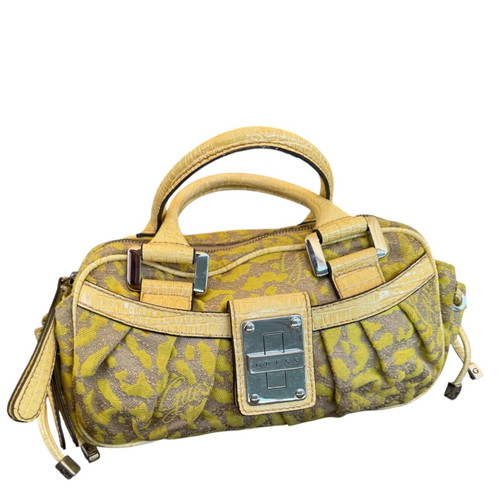 Guess Y2K vintage bag used, yellow handheld
