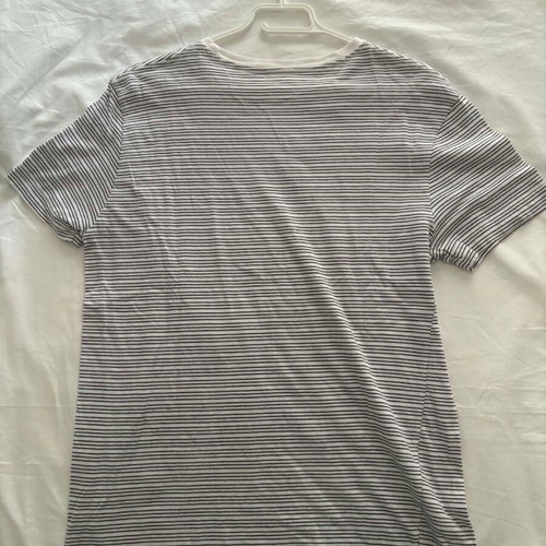 H&M striped T-shirt, cotton, black and white