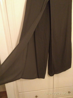Zara palazzo skirt used, size M, dark gray