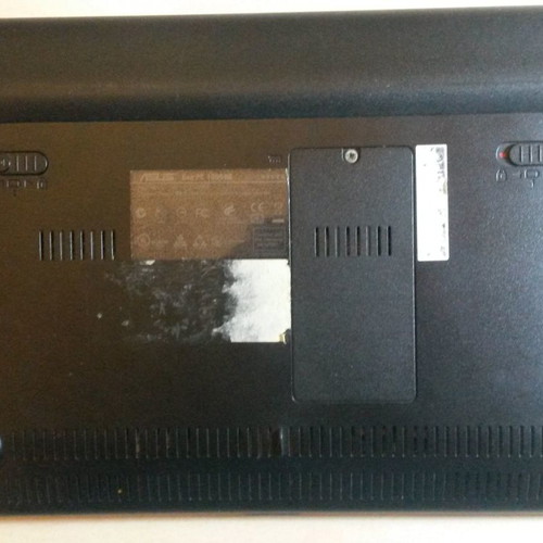 Asus Eee PC 1005HA used without hard drive with broken lid