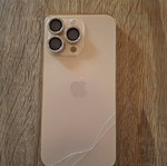 iPhone 13 Pro 128GB, white gold, with 8 cases and camera lens protectors