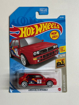 Hot Wheels Lancia Delta Integrale κόκκινο Kroger Exclusive σαν καινούργιο