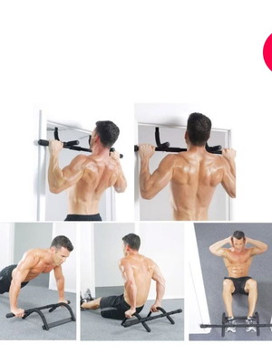 Iron Gym Door Pull-Up Bar new