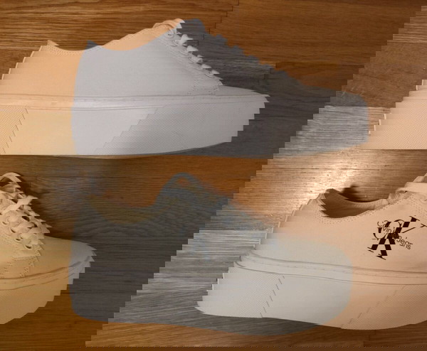 Calvin Klein sneakers flatforms πλατφόρμες αθλητικά 39