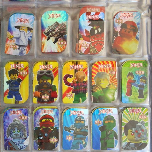 NINJA metal tag album, all glossy/foil, lot 149