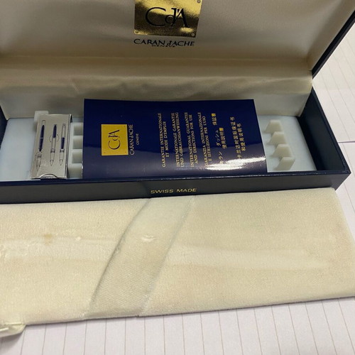Caran d'Ache used box for pen or fountain pen