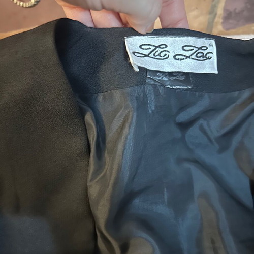 Zic Zac Black Bolero Jacket new, size large