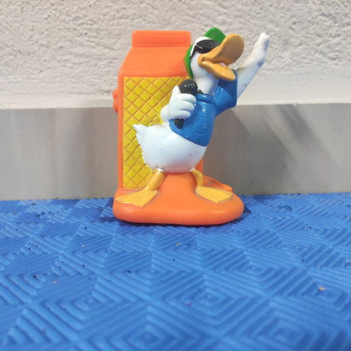 Set of 3 figures Donald Duck, Angry Bird and Monster Ring like new