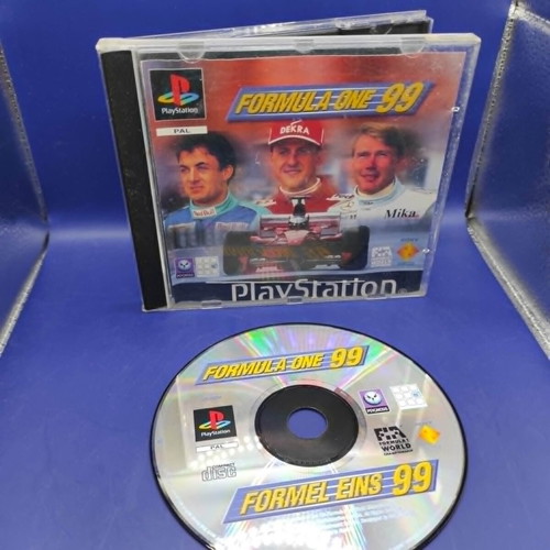 Formula One 99 and FIFA 2000 PlayStation 1 games, PAL