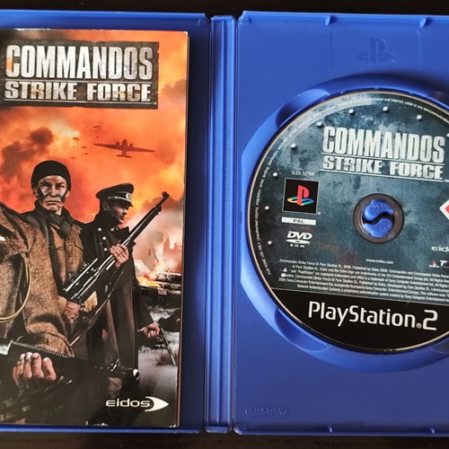 Commandos Strike Force PlayStation 2 game used with manual