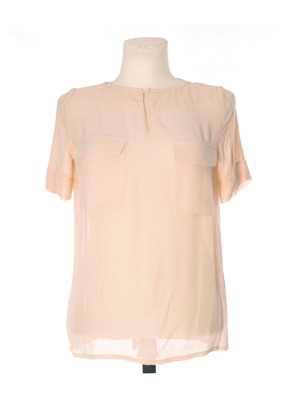 Baum und Pferdgarten silk blouse size S pink cream like new