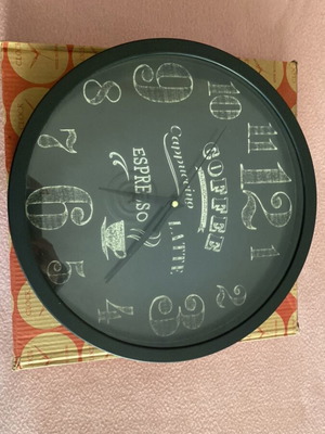 Wall clock 30cm new