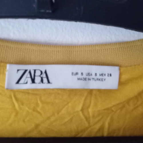 Zara spring blouse like new, yellow, size S