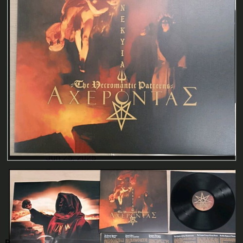 Acherontas Nekyia The Necromantic Patterns vinyl LP album mint