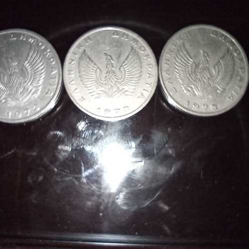 10 Drachmae 1973 in good condition