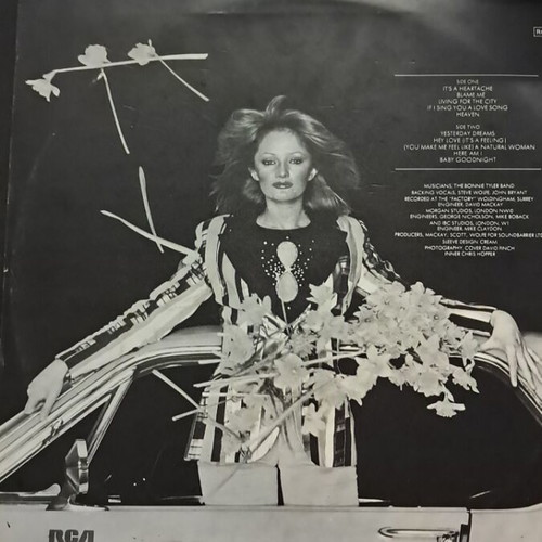 Bonnie Tyler Natural Force vinyl record