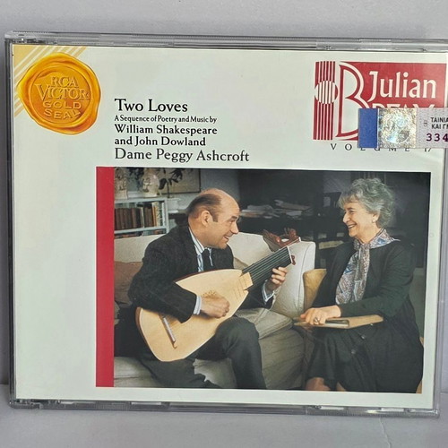 CD William Shakespeare, John Dowland - Two Loves like new