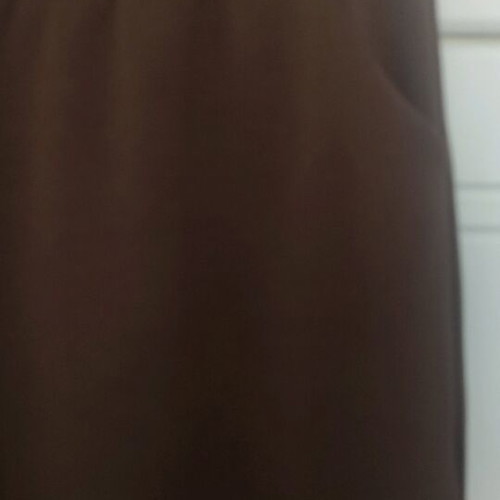 S Plus Size Brown Pants New with Elastic Waist and Pockets