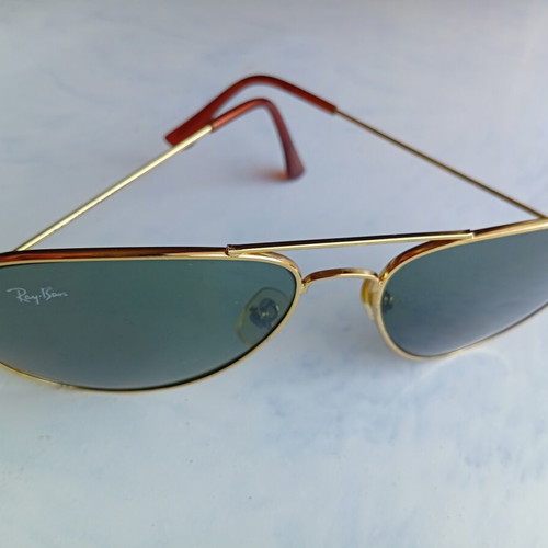 Ray Ban sunglasses used, gold