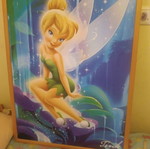 Fairy wall art for children's room like new 0.94x0.64