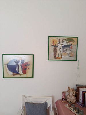 Set of 2 paintings by Alfred A. Gockel, like new