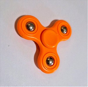 πορτοκαλί fidget spinner