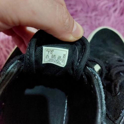 Vans Skater shoes used, size 39, black