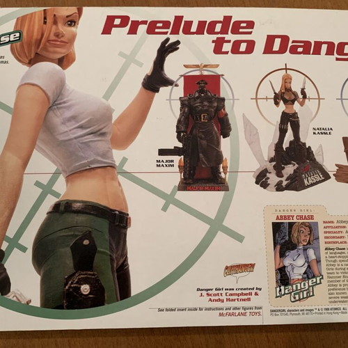 Danger Girl full set 4 figures McFarlane Toys 1999 new