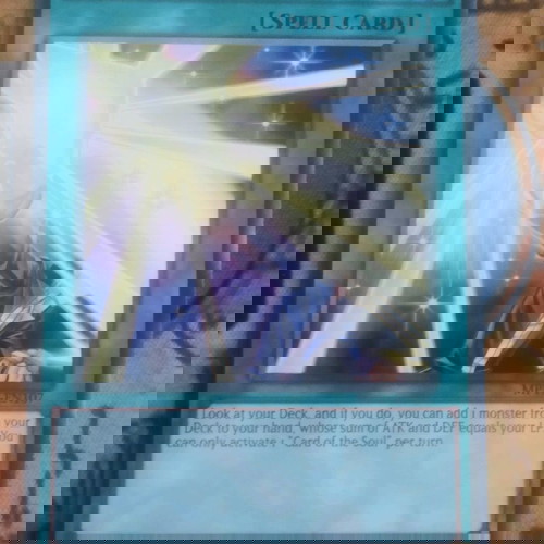 1) Card Of The Soul (Yugioh)