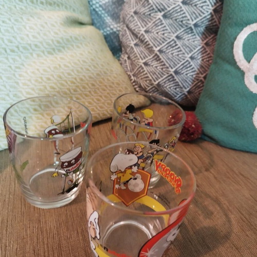 Nutella glasses set of 3 like new