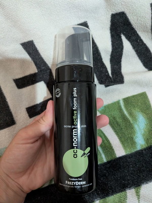 Ac-norm active foam plus Frezyderm nearly full for acne-prone skin