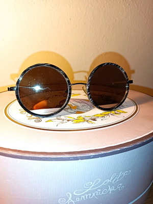 Charly therapy sunglasses used, metal with scratches
